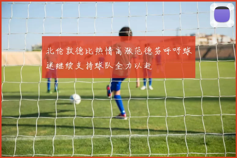 北伦敦德比热情高涨范德芬呼吁球迷继续支持球队全力以赴